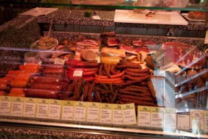 -10017 A selection of the sausages, most made right there